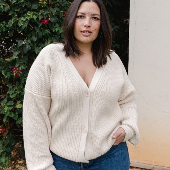 Tradlands Shelter Cardigan Birch M - Picture 4 of 7